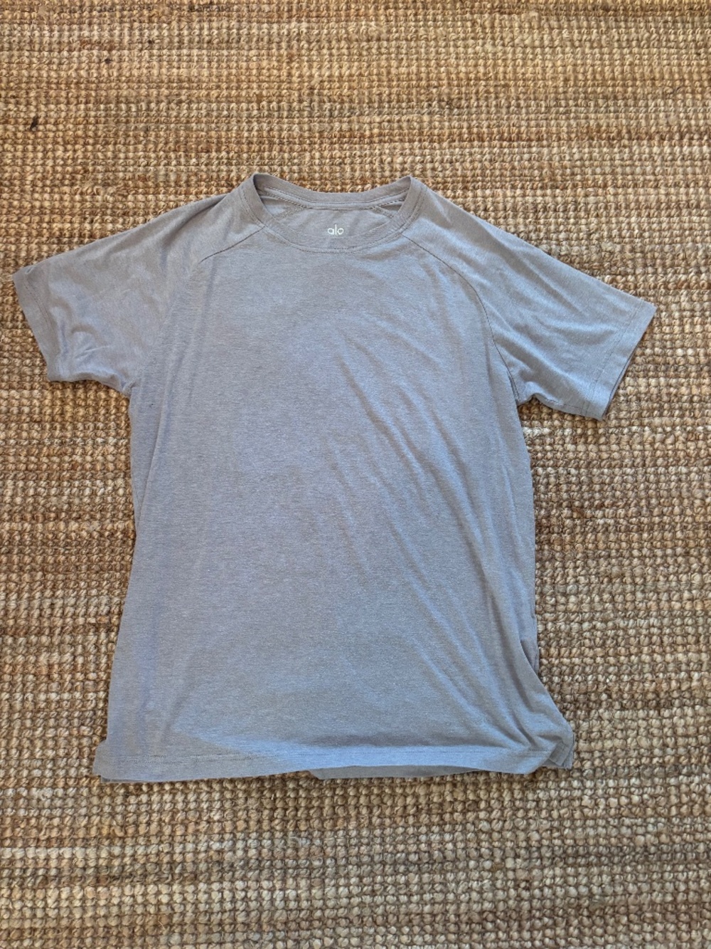 Men's Alo Yoga Performance Crew Neck T-Shirt.